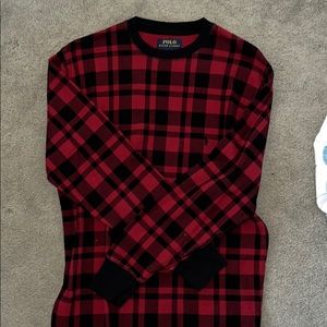 Men’s waffle knit shirt